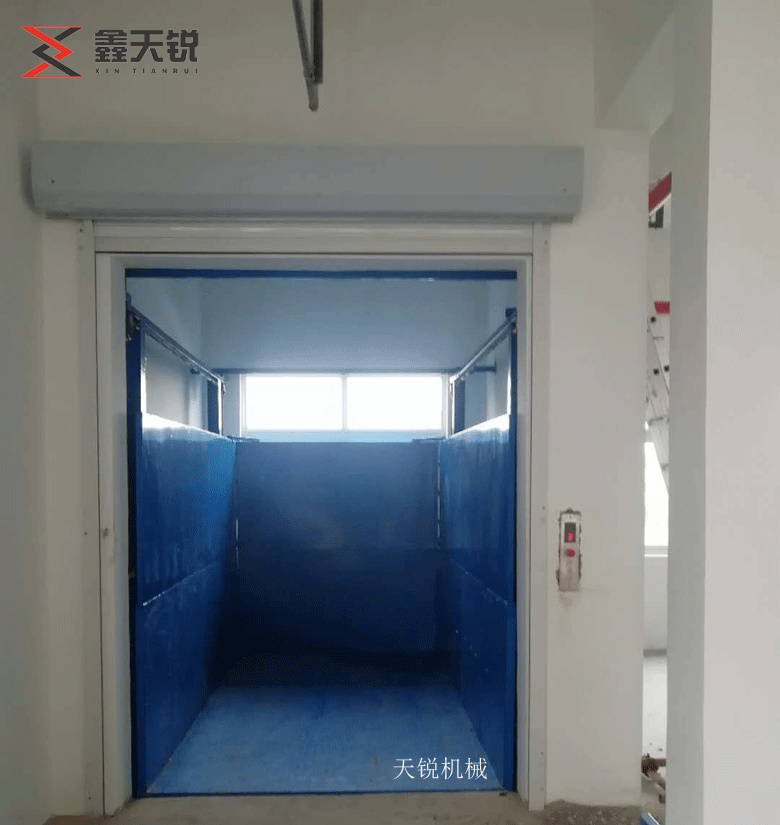 普洱上货专用导轨式升降货梯